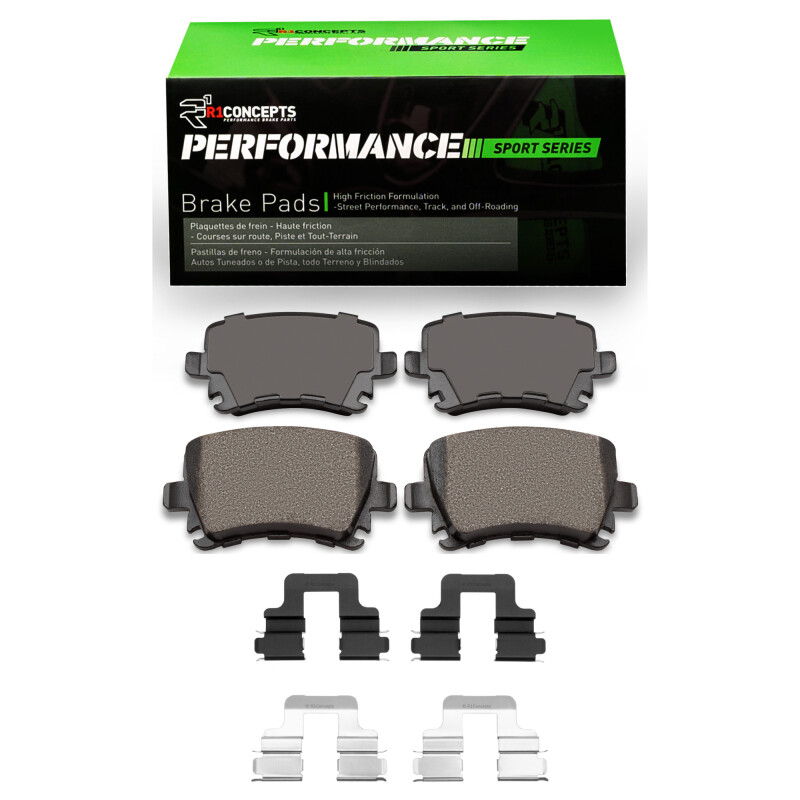 Audi A6 Quattro Performance Sport Brake Pads - Rear - R1 Concepts - `00-`18